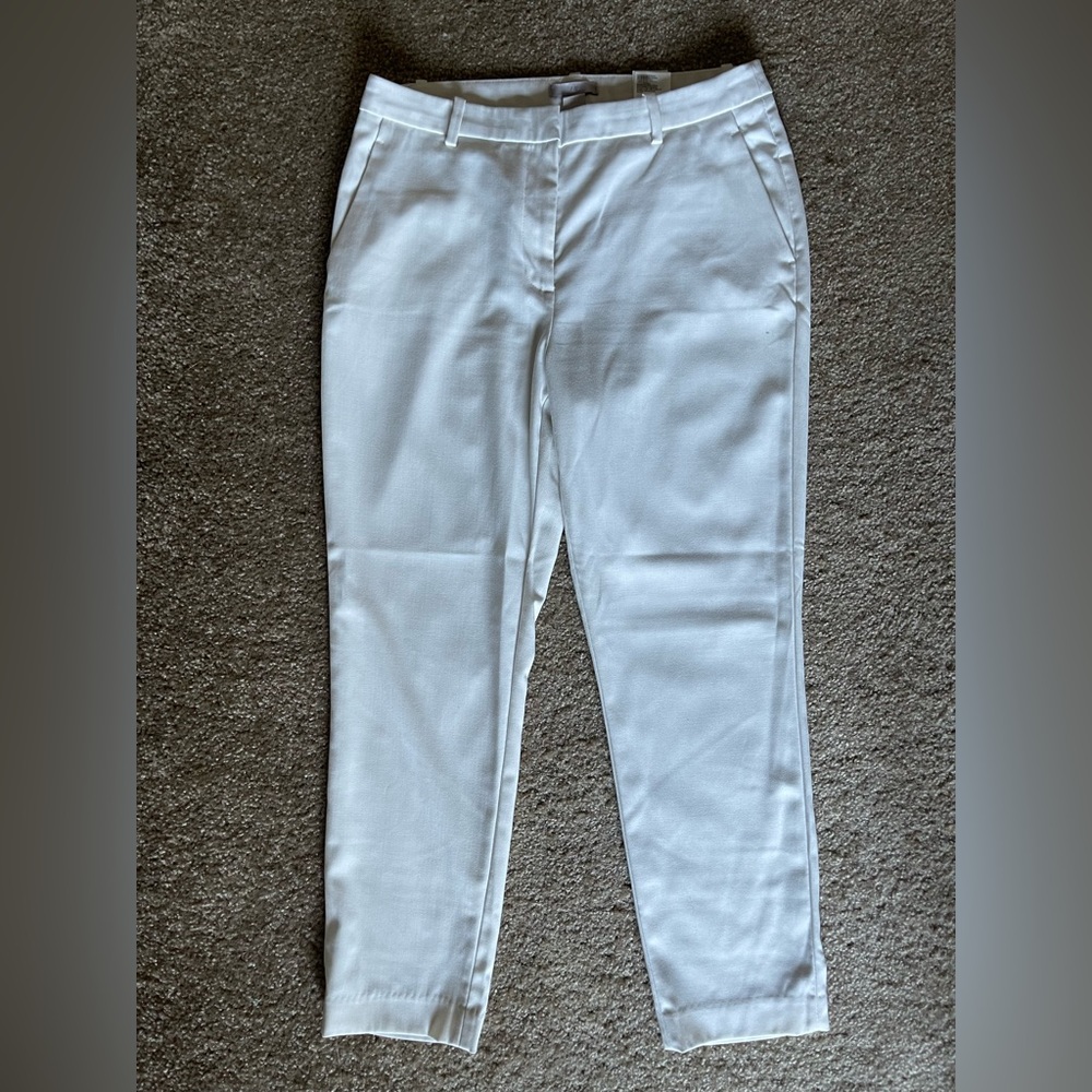 White/beige office entire work slacks